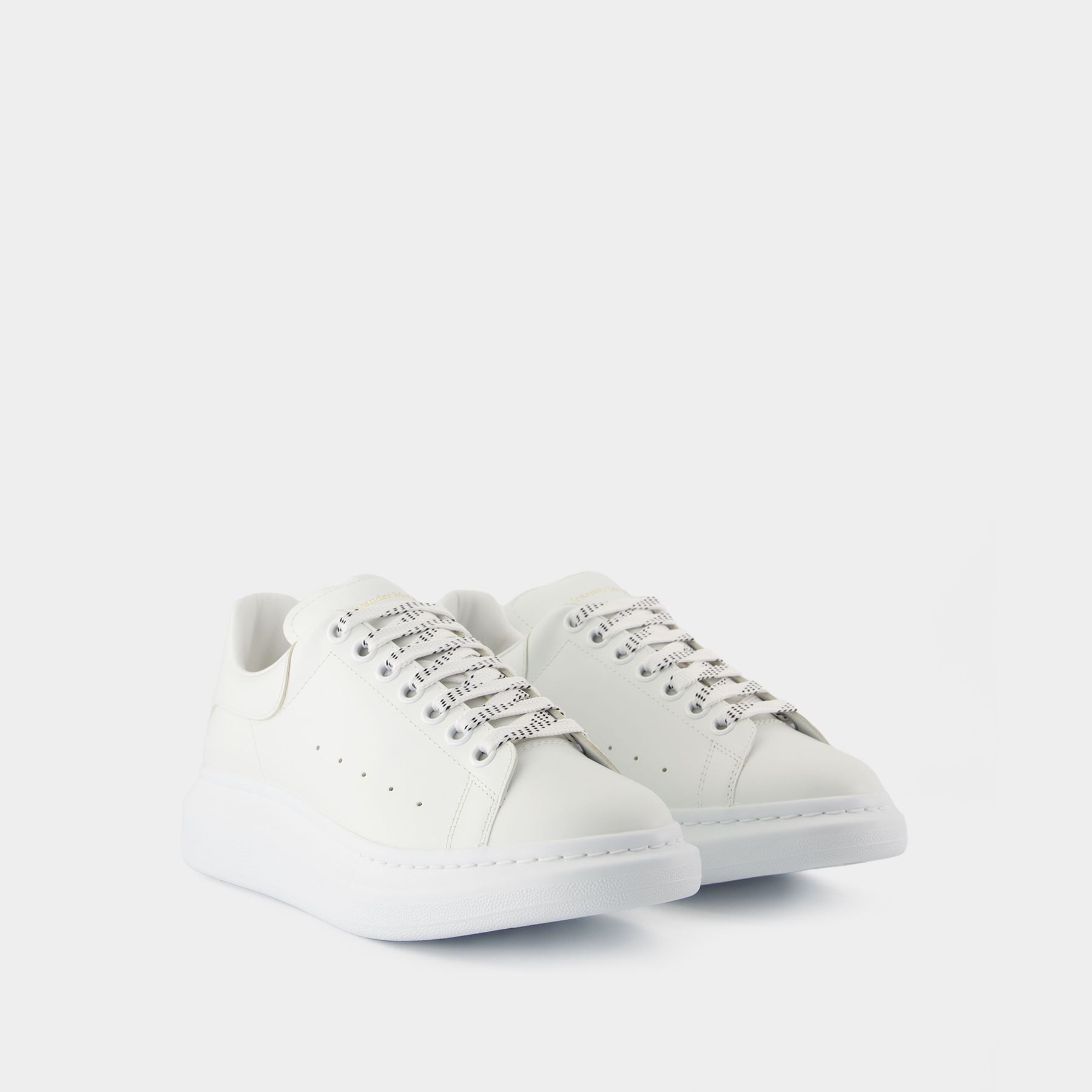 Sneakers Oversized - Alexander McQueen - Leather - White