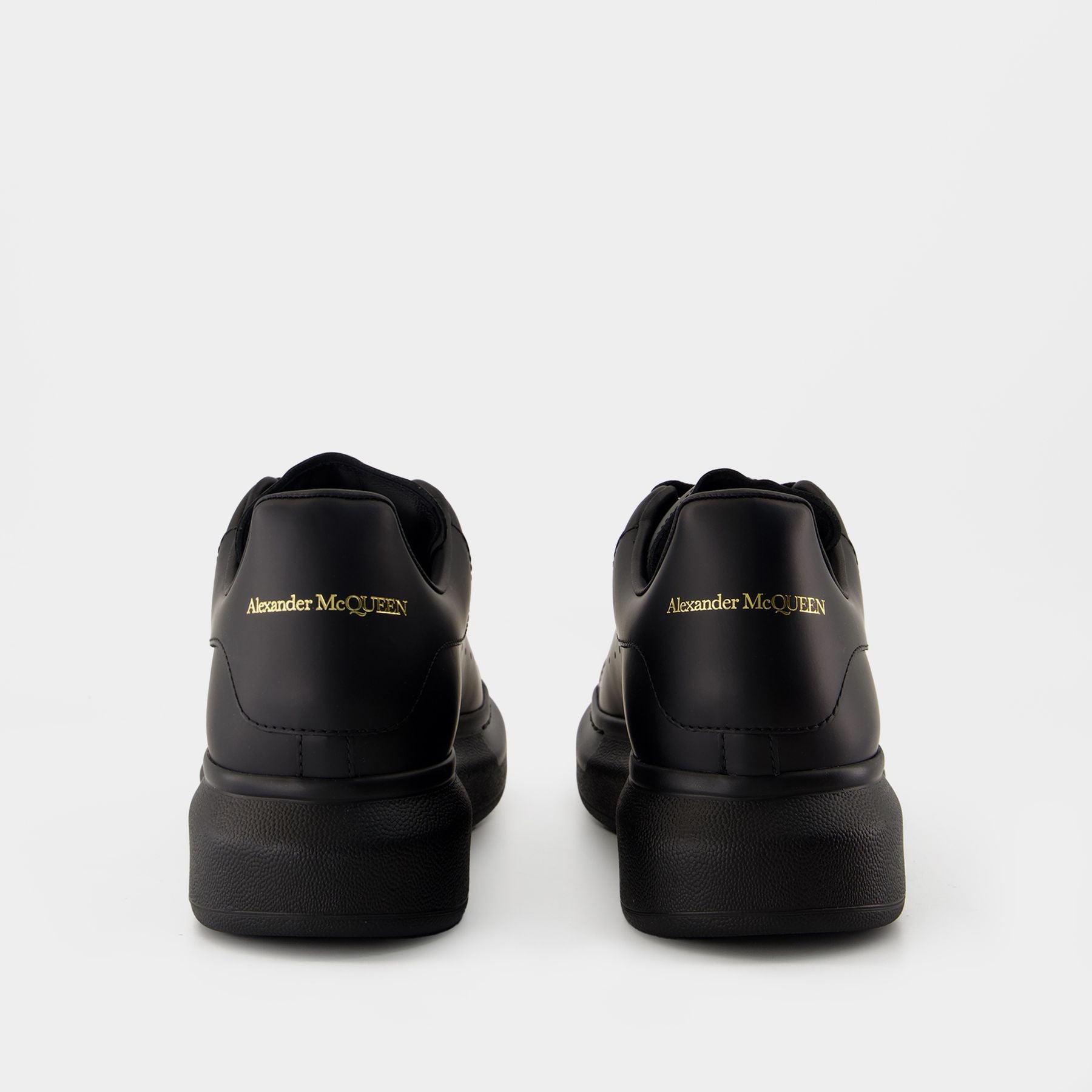 Sneakers Oversized - Alexander McQueen - Leather - Black