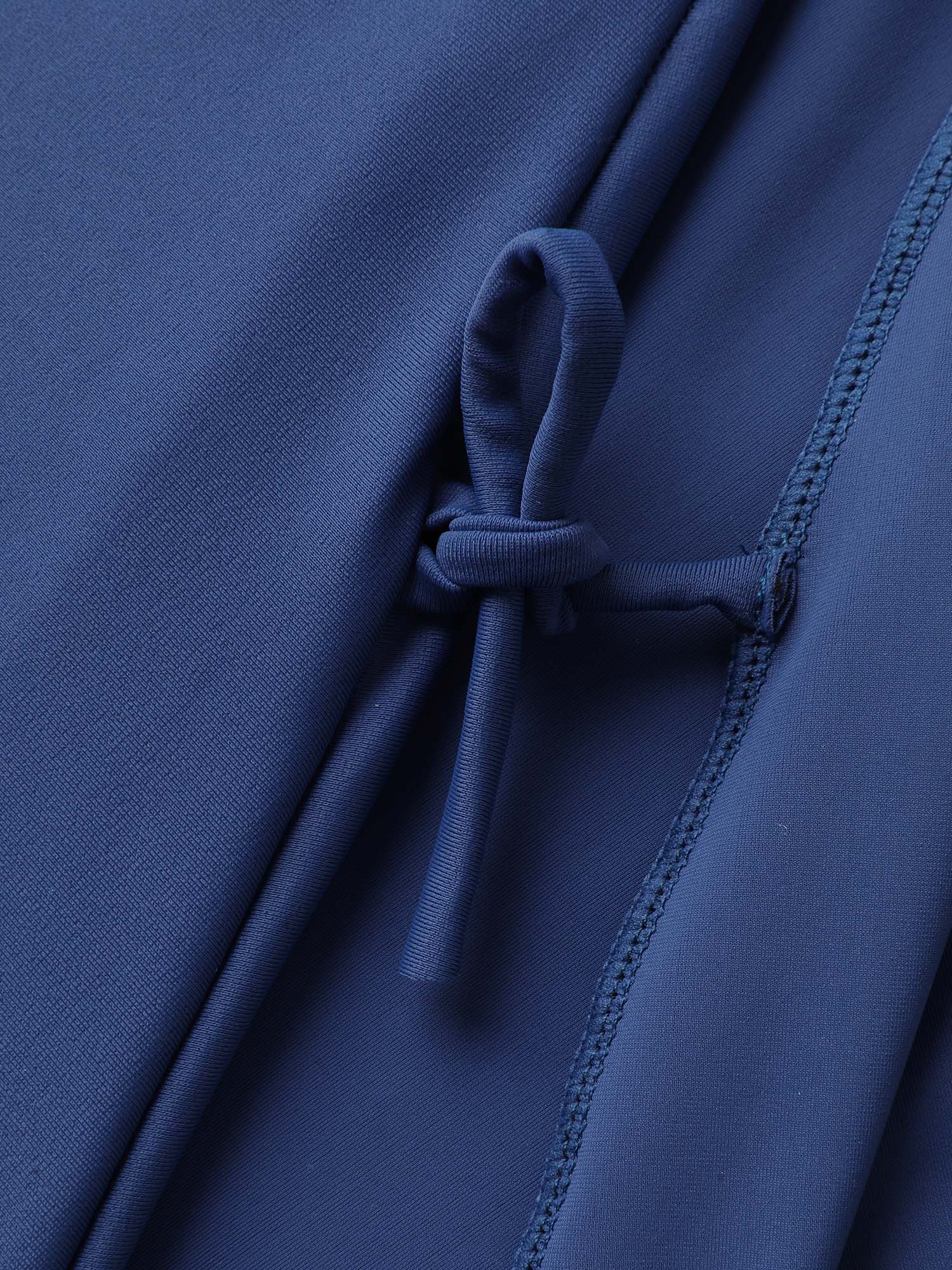 Anti-Float Ties Split Swim Dress