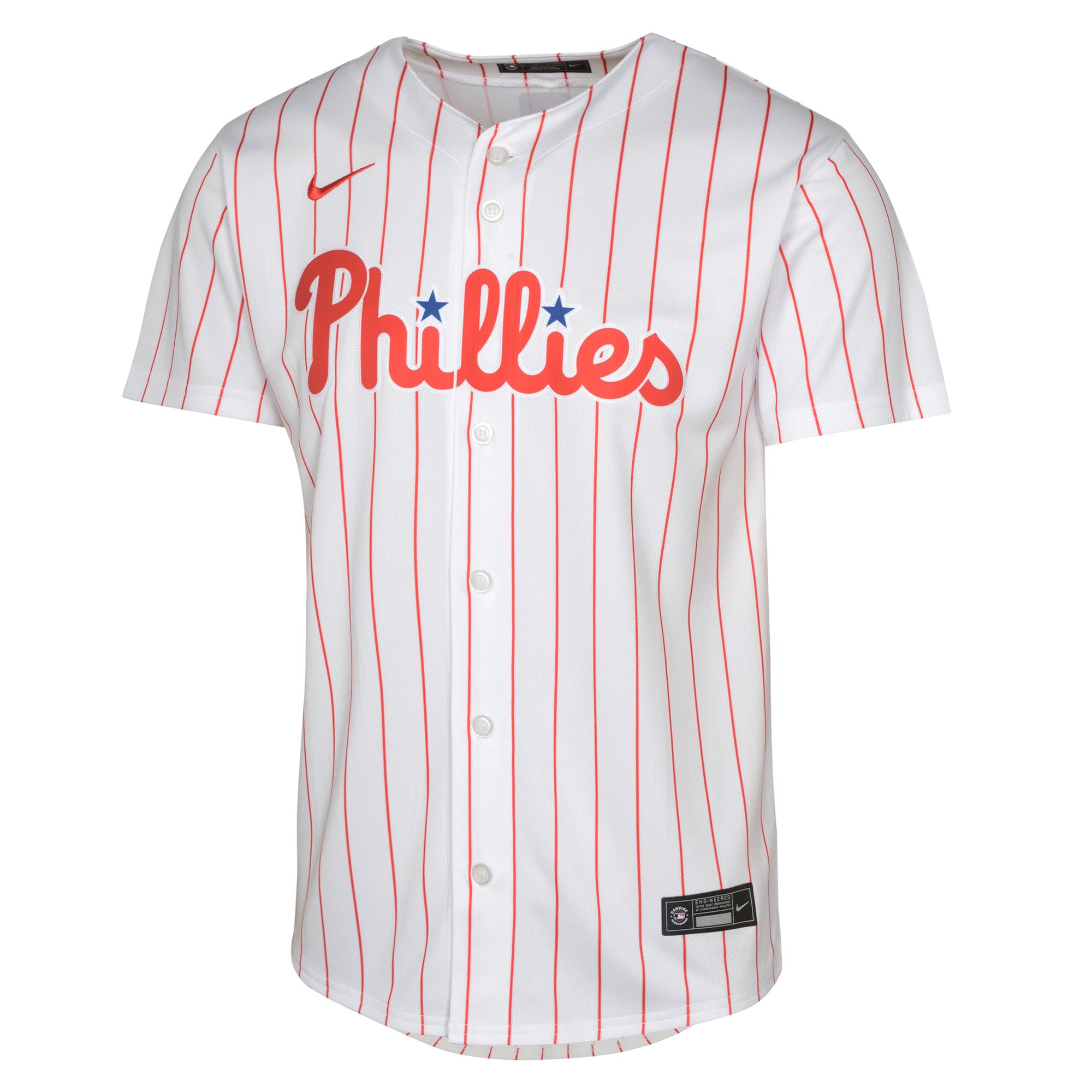 Youth Philadelphia Phillies Nike White Home Blank Limited Jersey