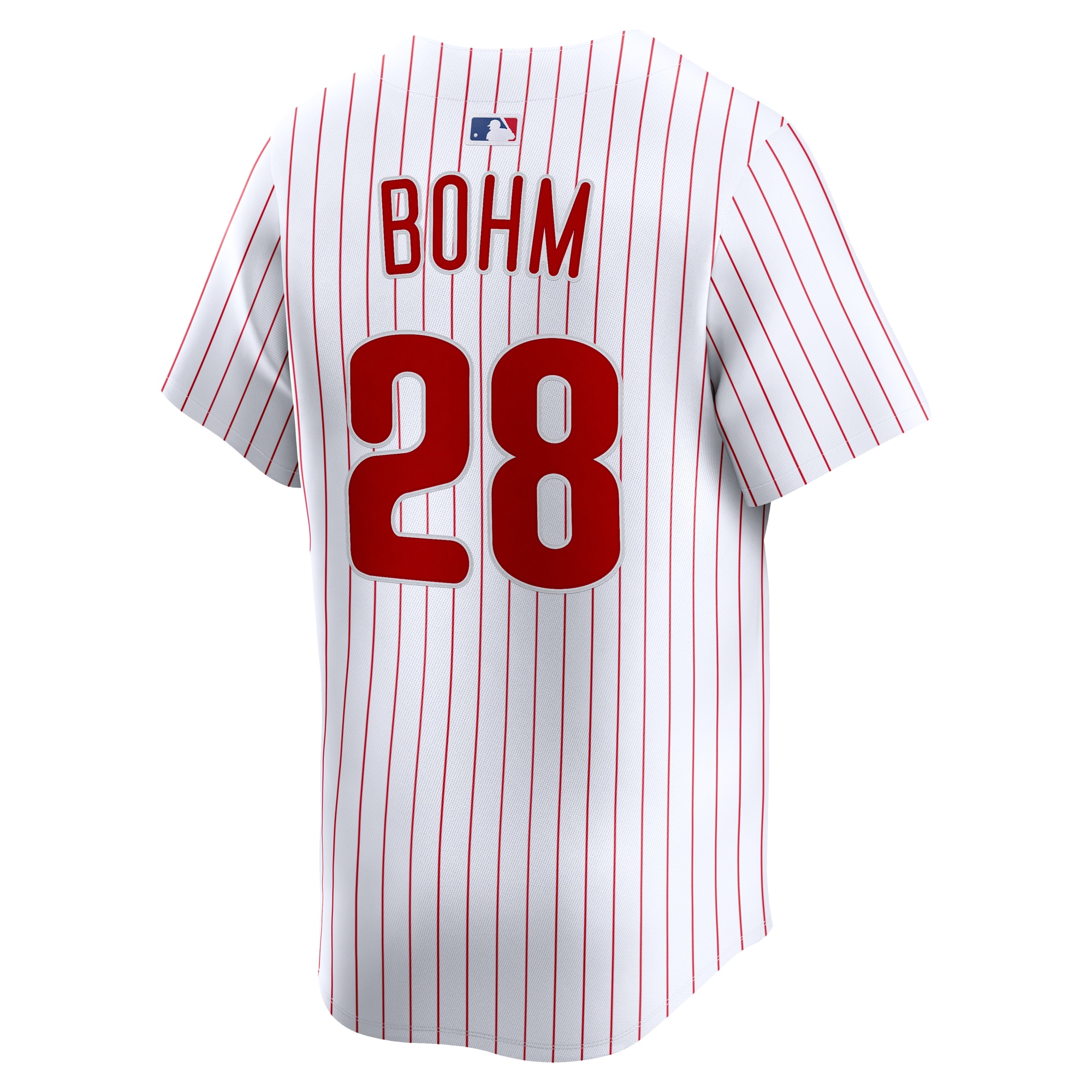 Men's Philadelphia Phillies Alec Bohm Nike White Home Limited Player Jersey