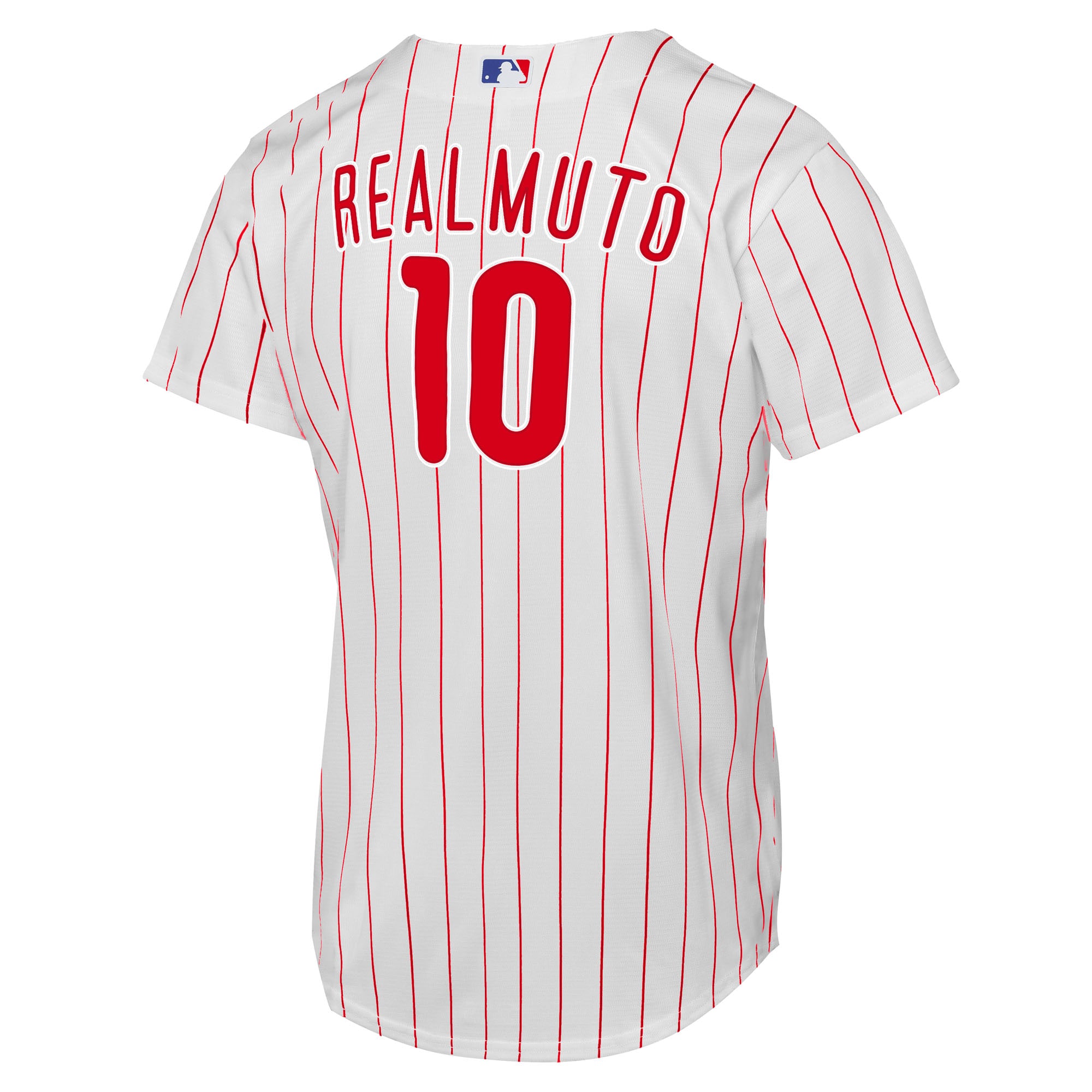 Youth Philadelphia Phillies J.T. Realmuto Nike White Home Replica Player Jersey