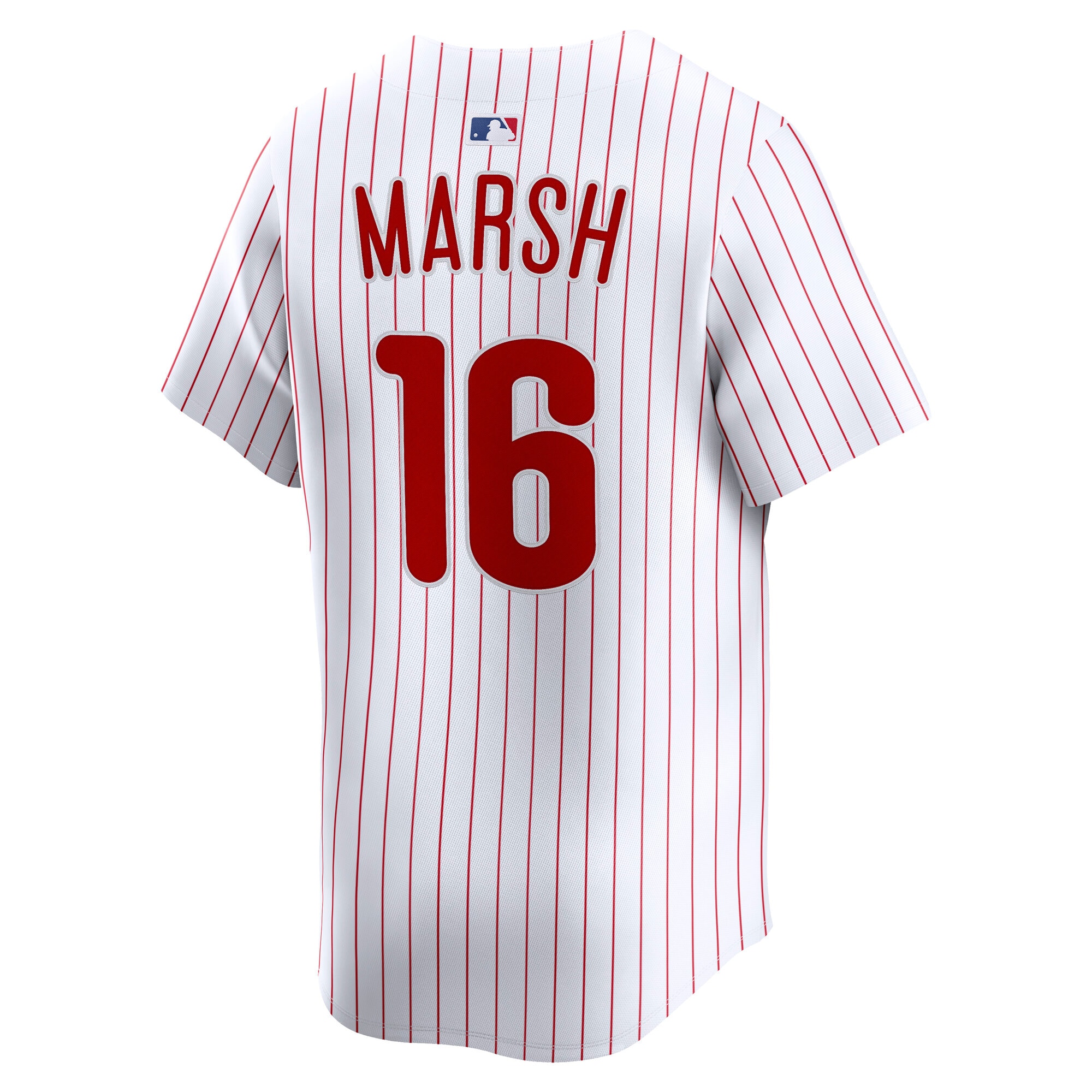 Men's Philadelphia Phillies Brandon Marsh Nike White Home Limited Player Jersey