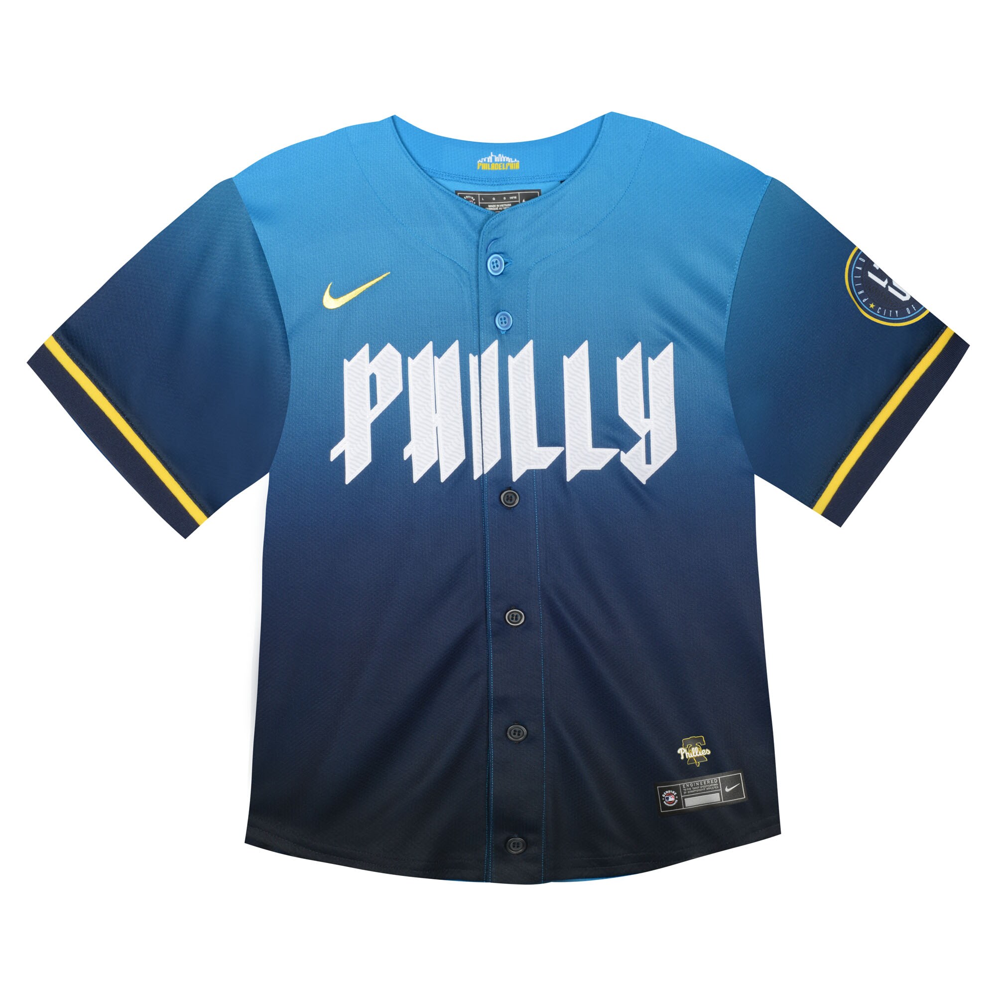 Toddler Philadelphia Phillies  Nike Blue City Connect Team Limited Jersey