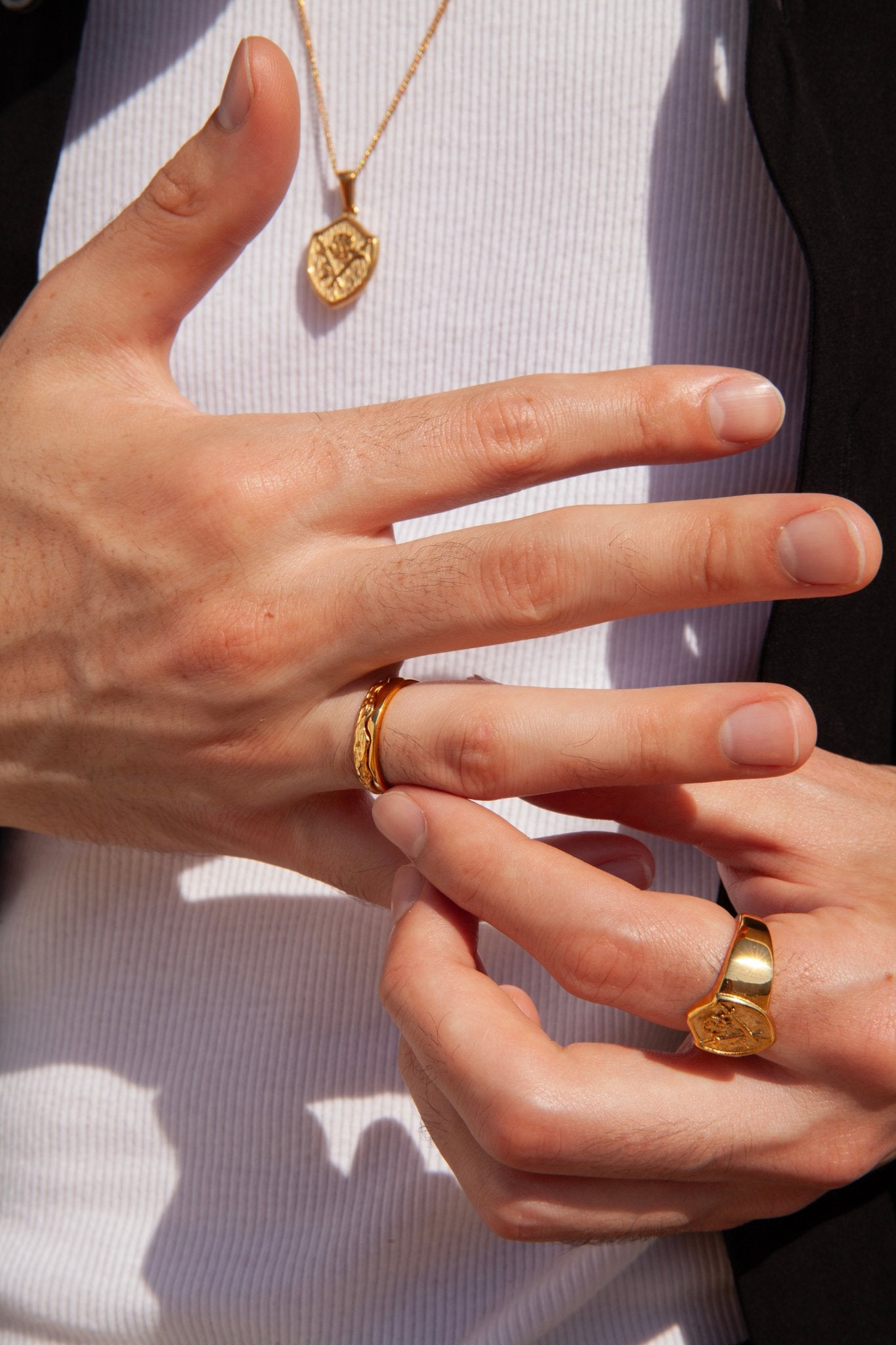 Dueling Mountains Ring (Unisex)