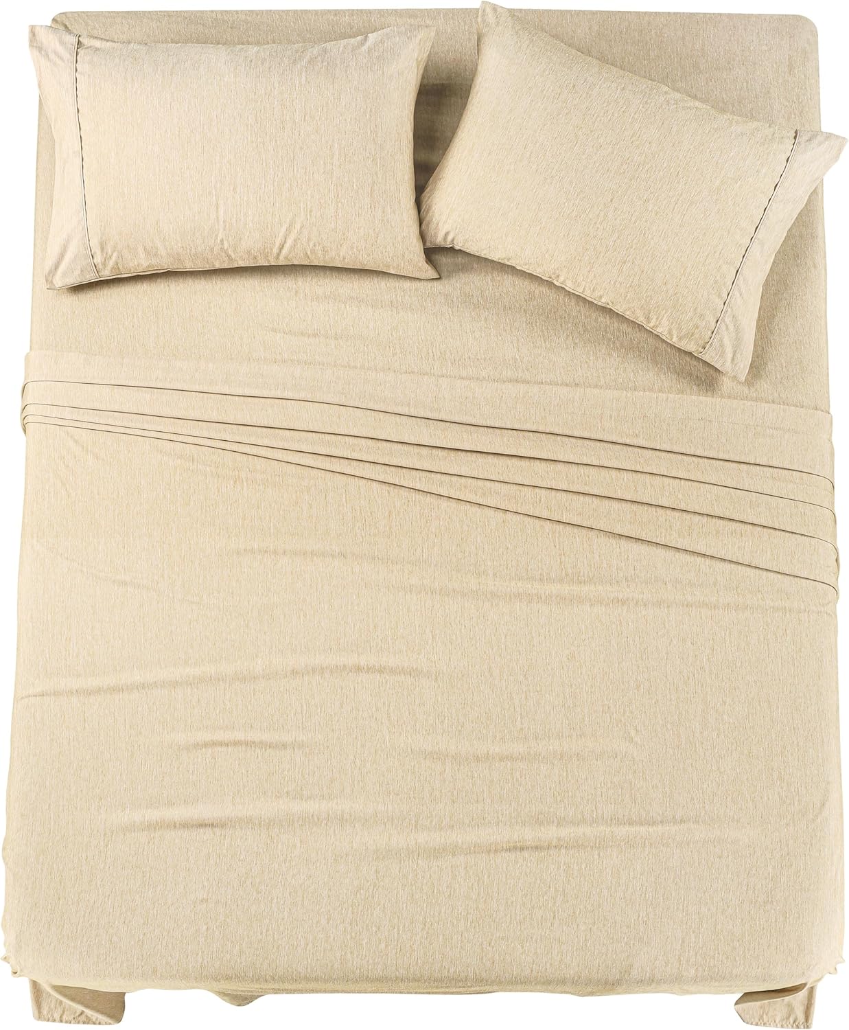 Utopia Bedding Queen Size Sheet Set – 4 Piece Bed Sheets, Soft and Breathable Microfiber, Includes 1 Fitted Sheet, 1 Flat Sheet and 2 Pillowcases – Oeko Tex (Grey)