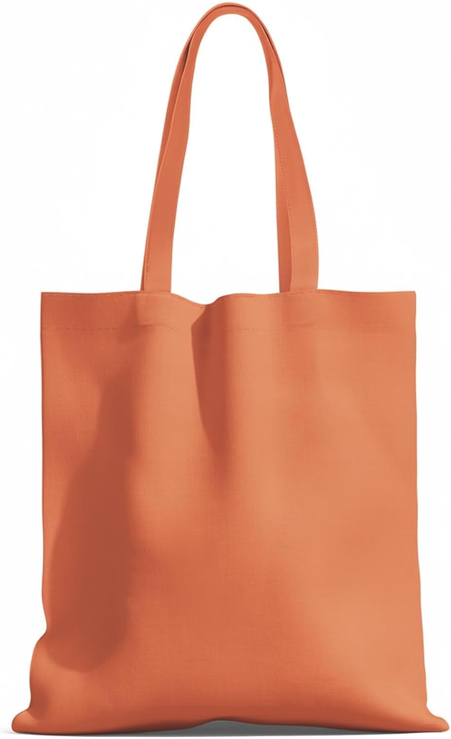 MOLOVA 1-200 Pack Available Premium Canvas Reusable Tote Gift Bags, Made of Natural Canvas with Handle, Work, DIY, Shopping