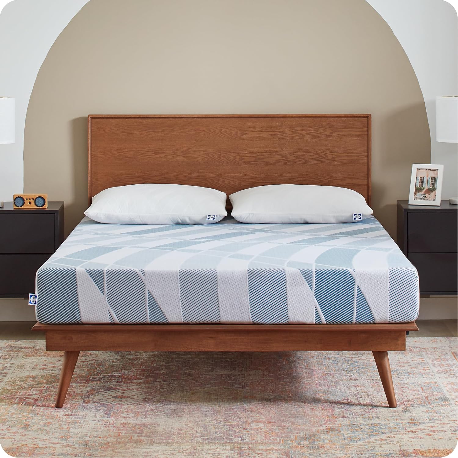 Sealy Dreamlife 12” Foam Mattress-in-a-Box, Queen, SealyComfort Gel Memory Foam, SealySupport Transition Foam, Surface-Guard Technology