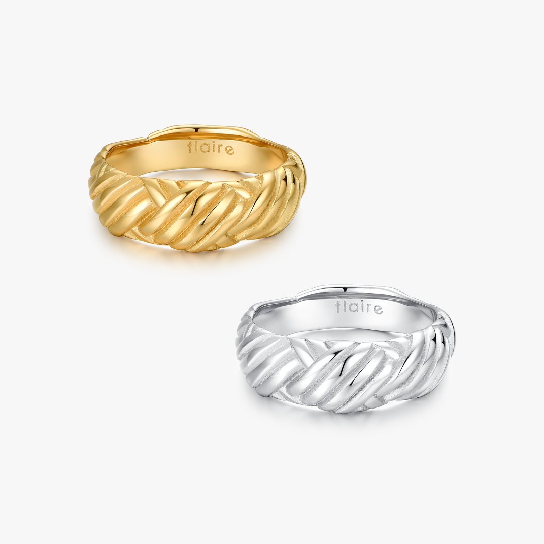 Textured Dome Ring (Greek Inspired Collection)