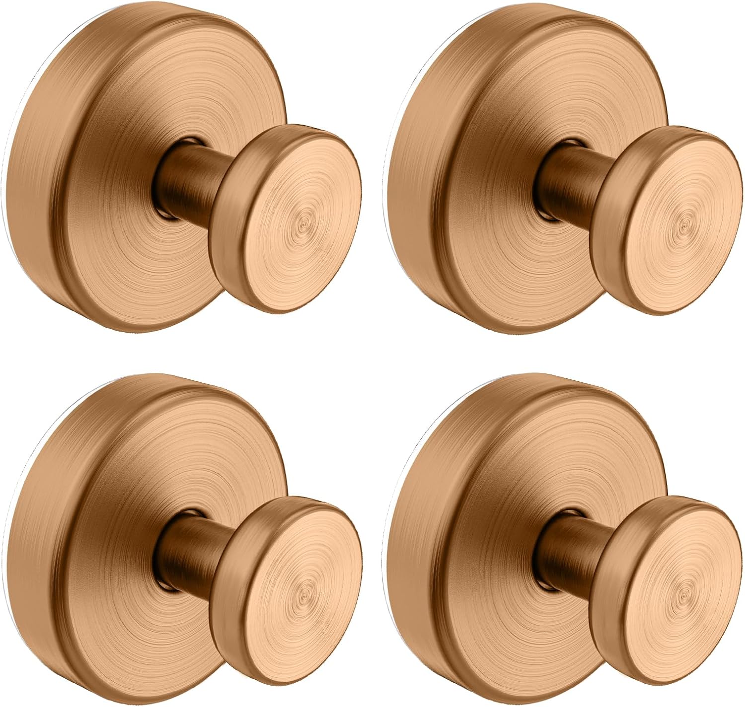 Suction Cup Hooks for Shower, Removable Towel Hooks for Bathroom Window Glass Door Wall, Bath Robe Looafh Hook for Hanging - 4 Pack, Black