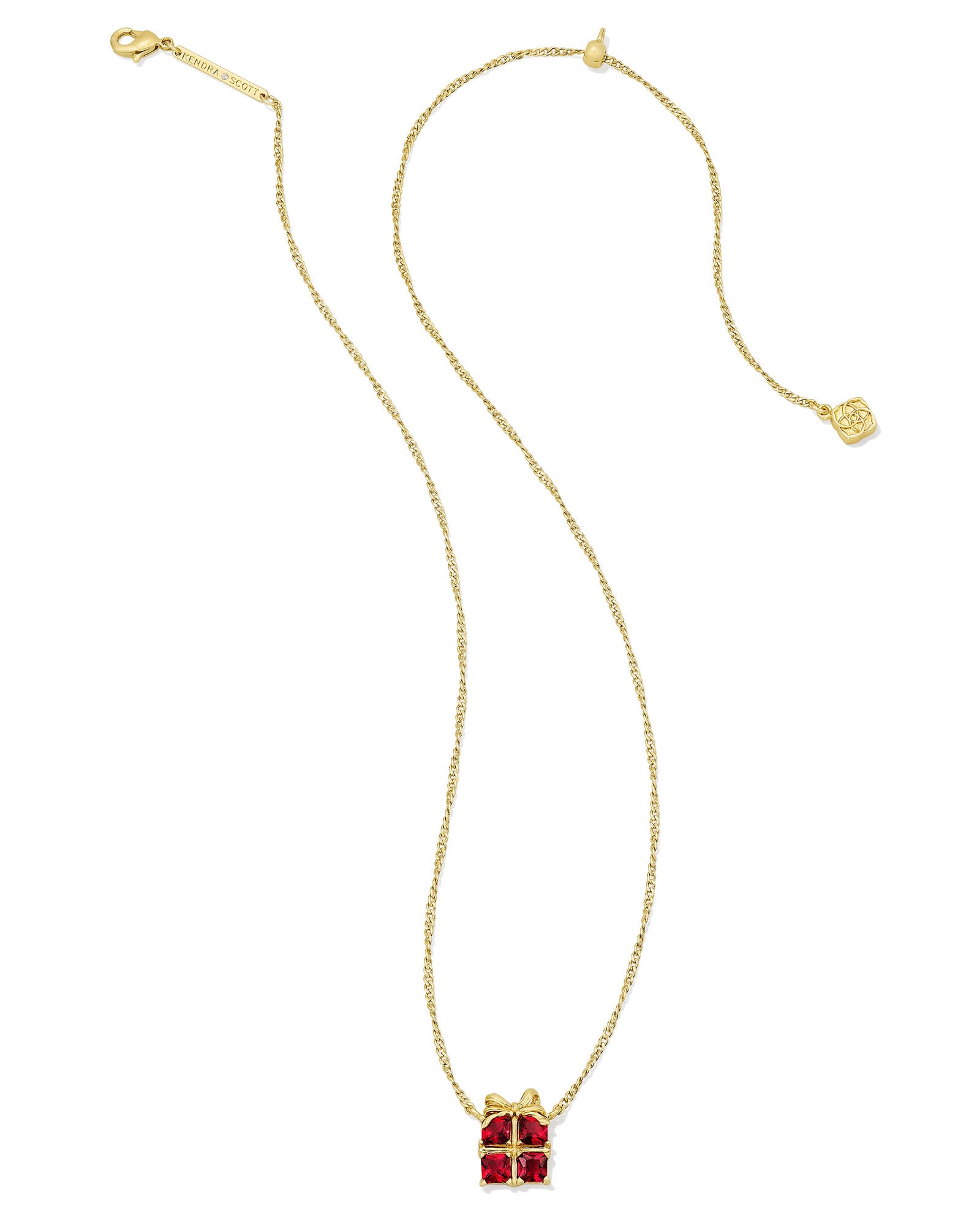Present Gold Short Pendant Necklace