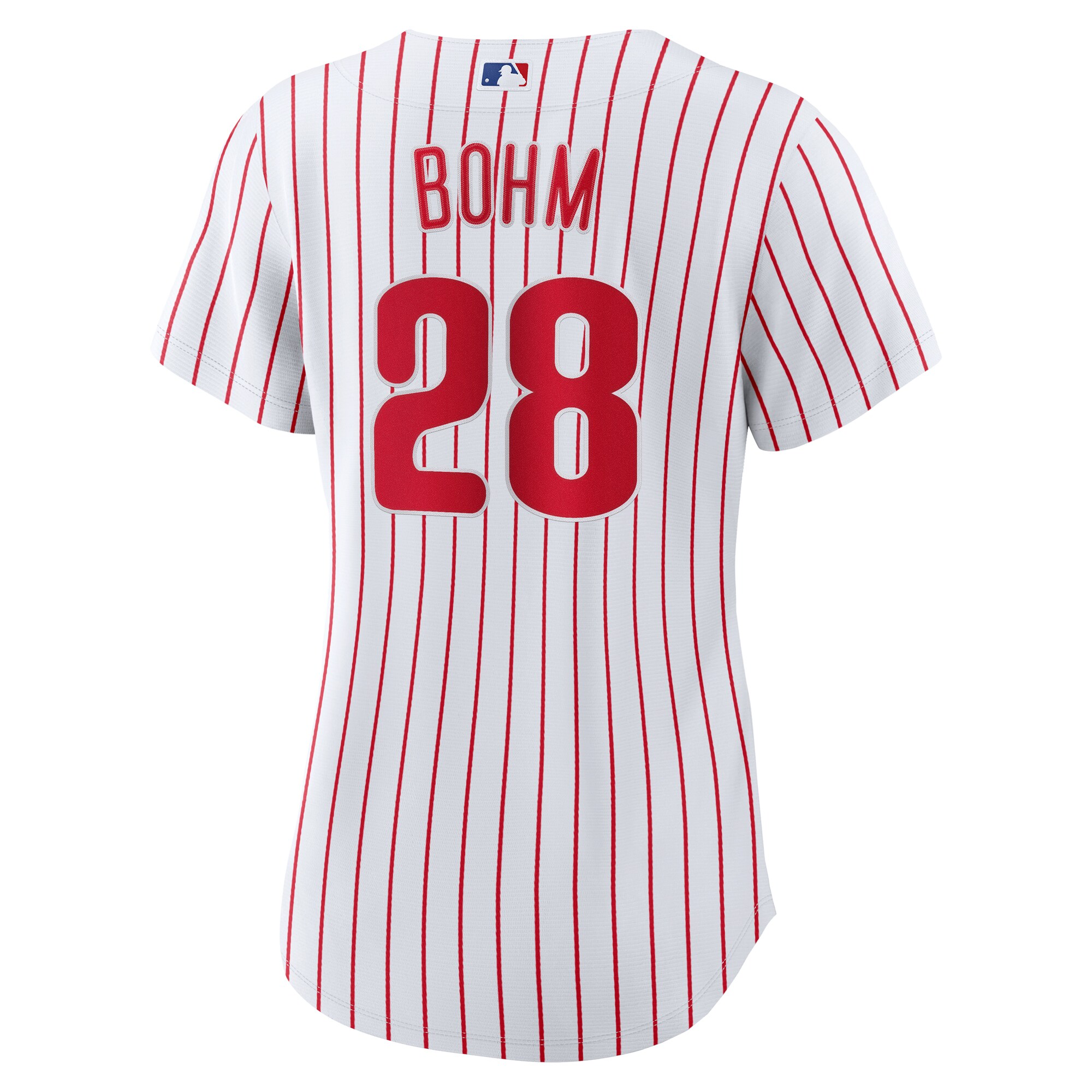 Women's Philadelphia Phillies Alec Bohm Nike White Home Replica Jersey