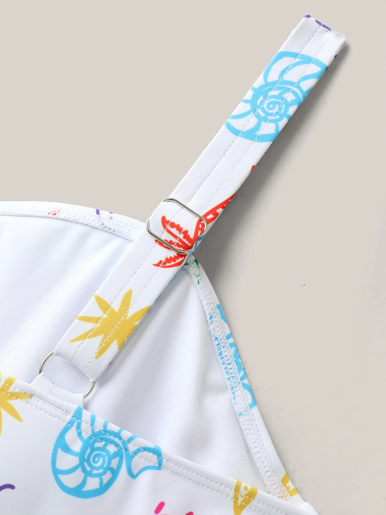 Marine Elements Twist Front Swim Dress