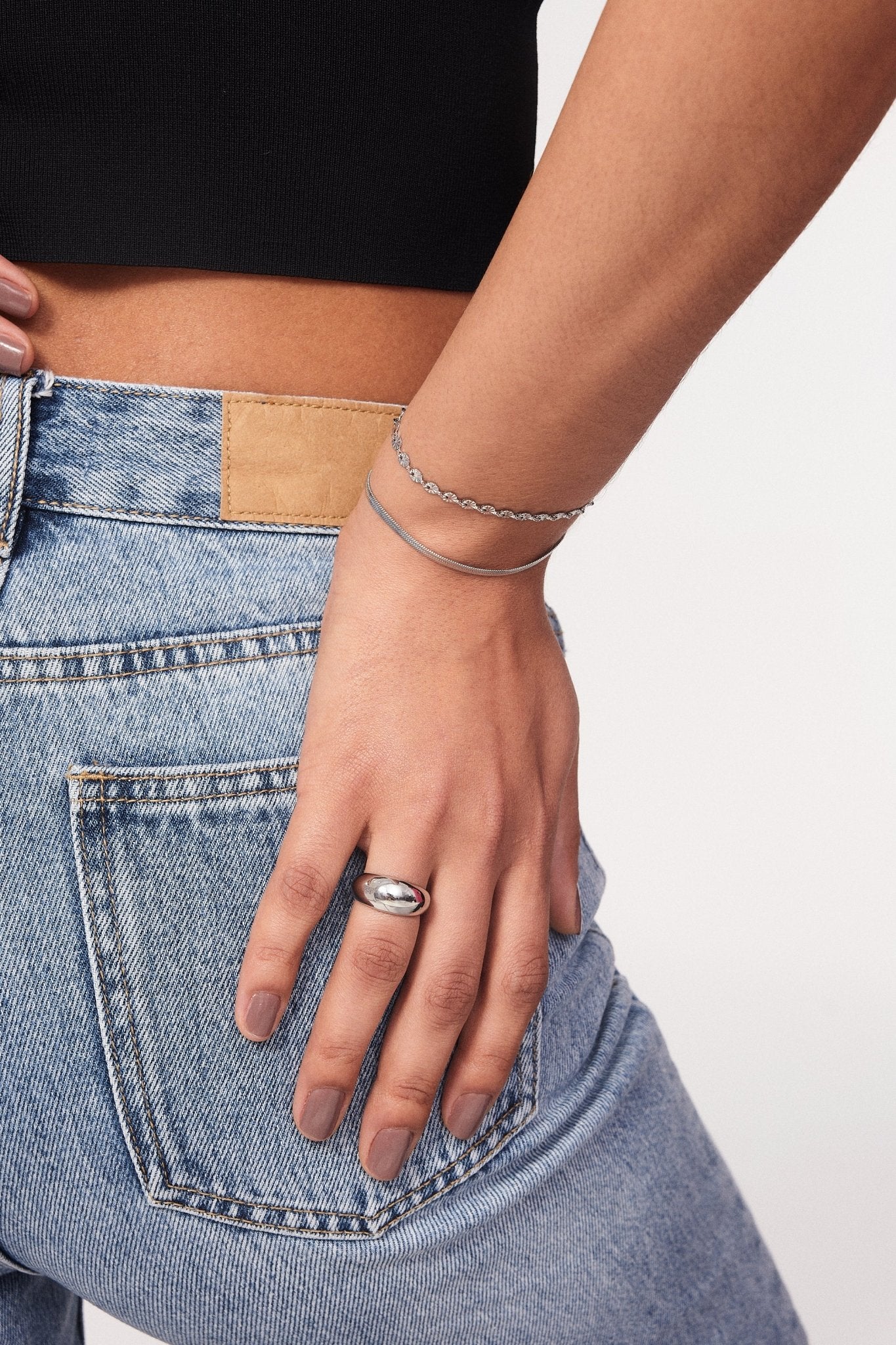 Dome Ring in Silver