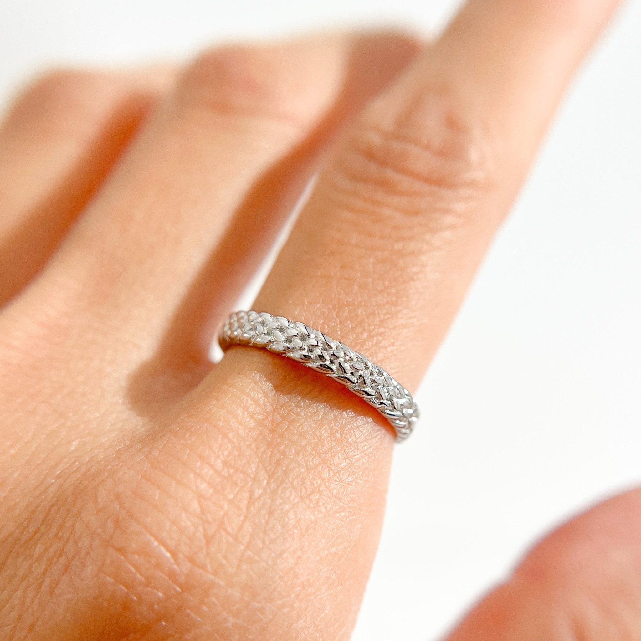Thin Weave Ring