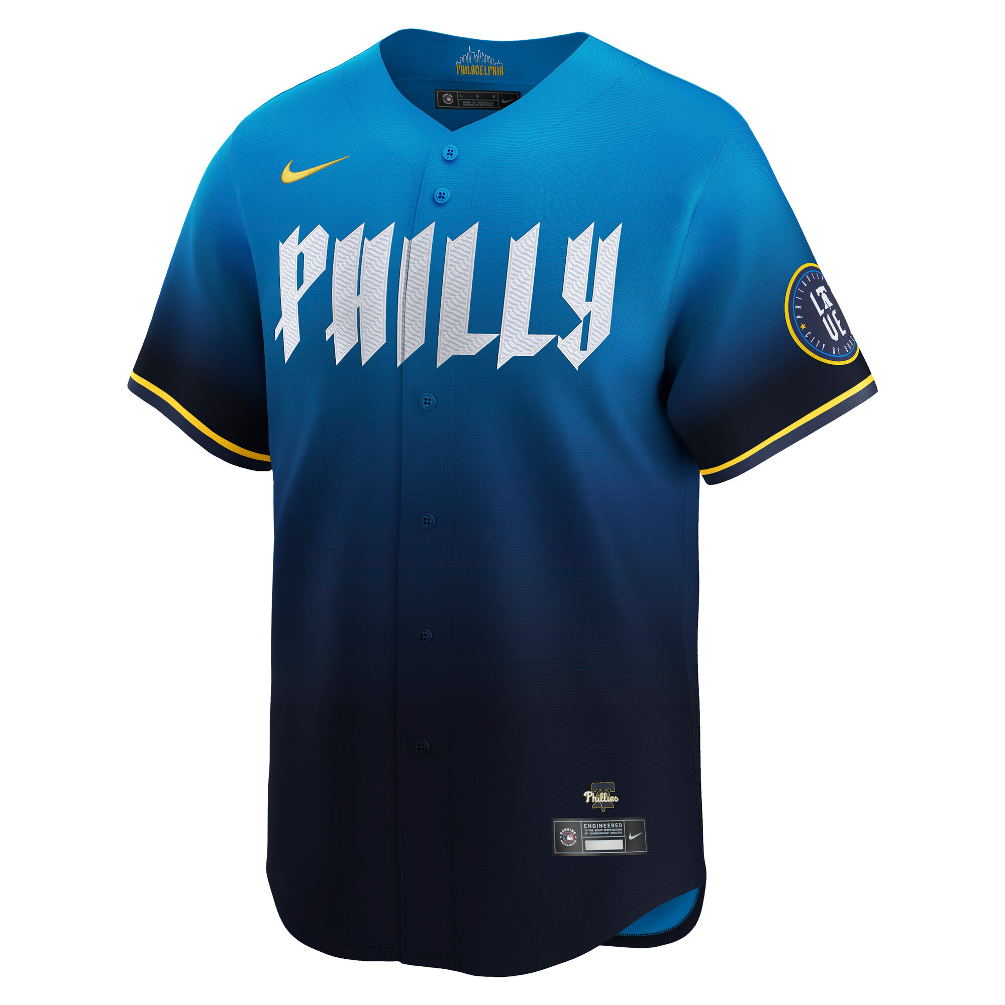 Men's Philadelphia Phillies Nike Navy City Connect Limited Jersey