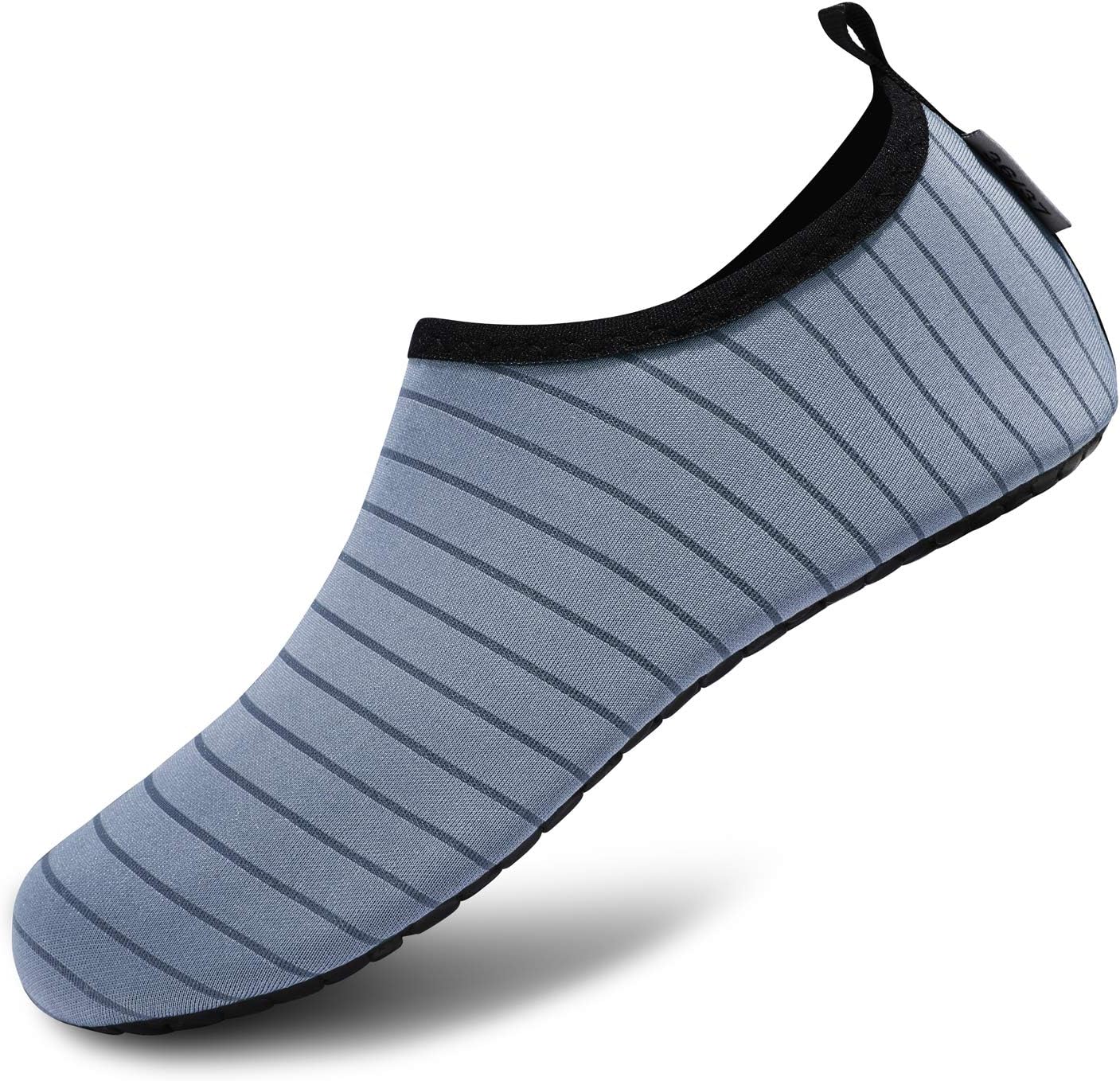 VIFUUR Water Sports Shoes Barefoot Quick-Dry Aqua Yoga Socks Slip-on for Men Women