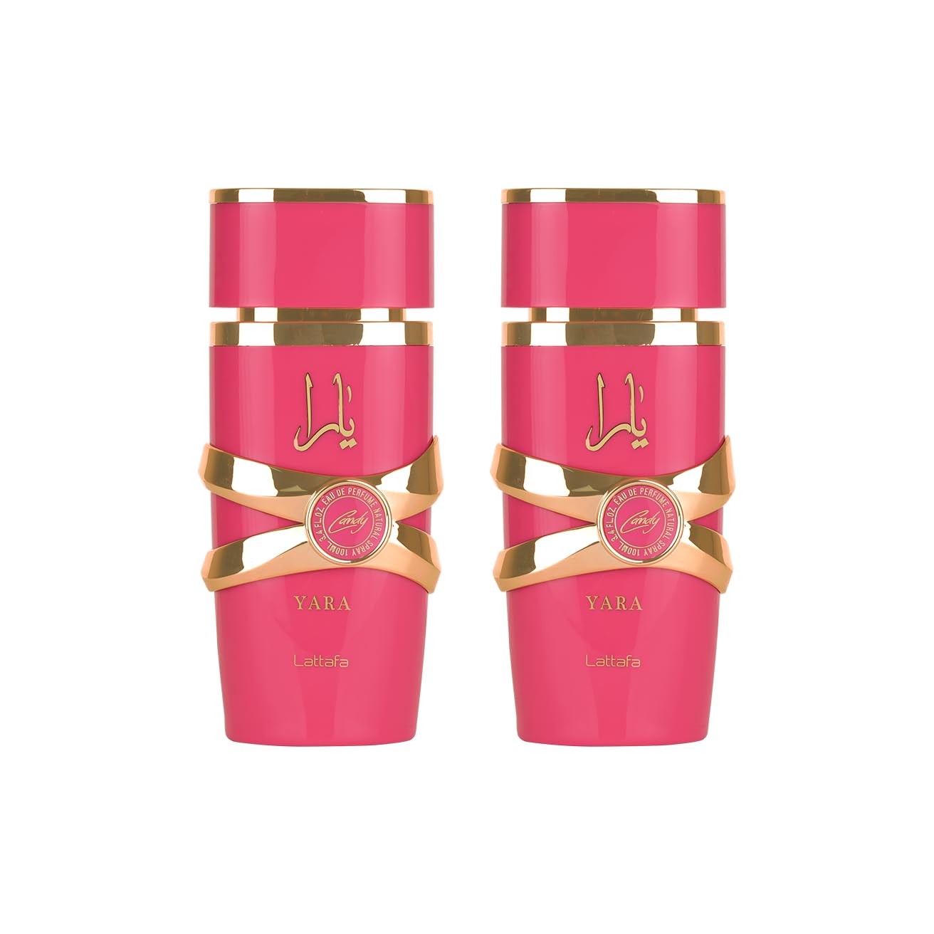 Lattafa Yara Candy - Vanilla, Fruity, Citrus, Floral - Eau de Parfum Long-Lasting Fragrance for Women, 3.40 Ounce / 100 ml