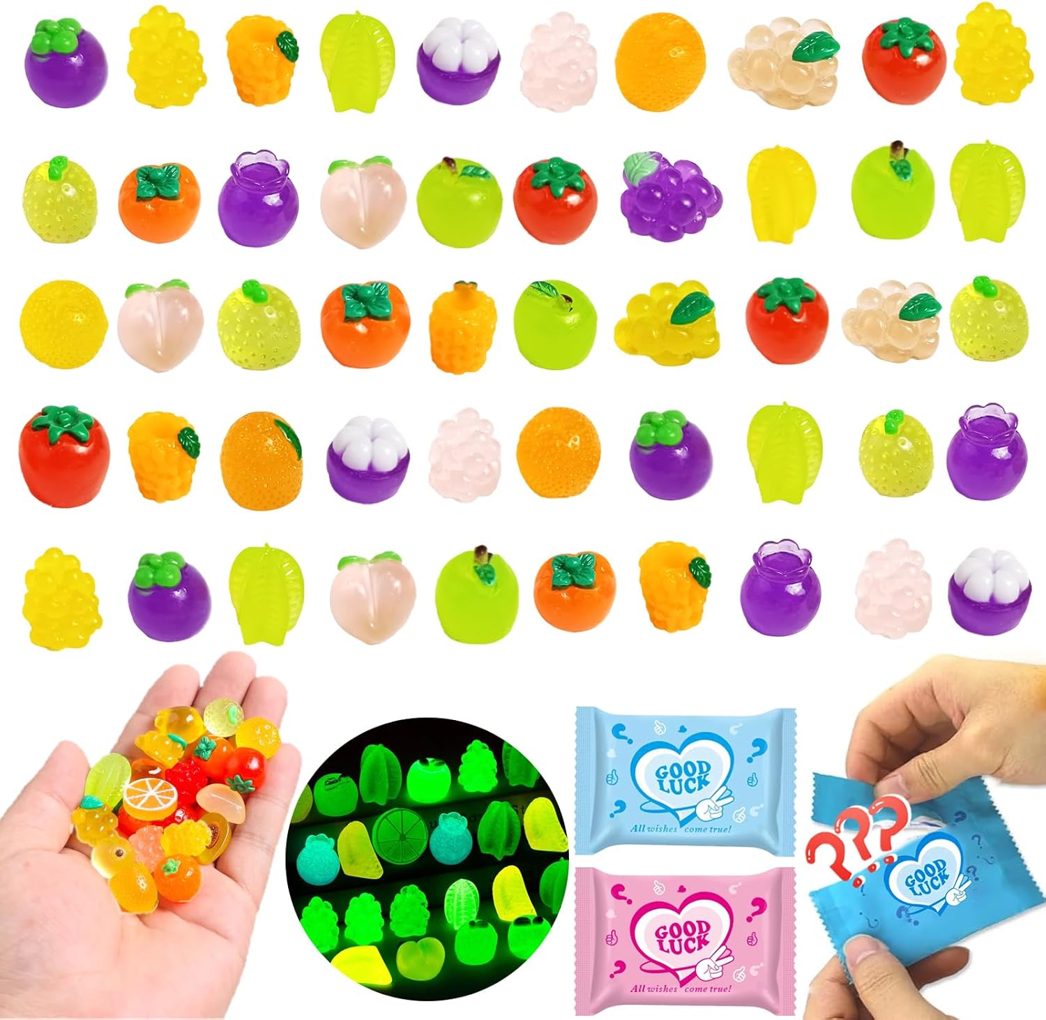 24-Pack Mini Stuffed Animals Blind Bags: Bulk Small Stuffed Animals for Kids, Cute Plush Keychains, Party Favors for Kids, Classroom Prizes, Claw Machine Toys, Birthday Gifts
