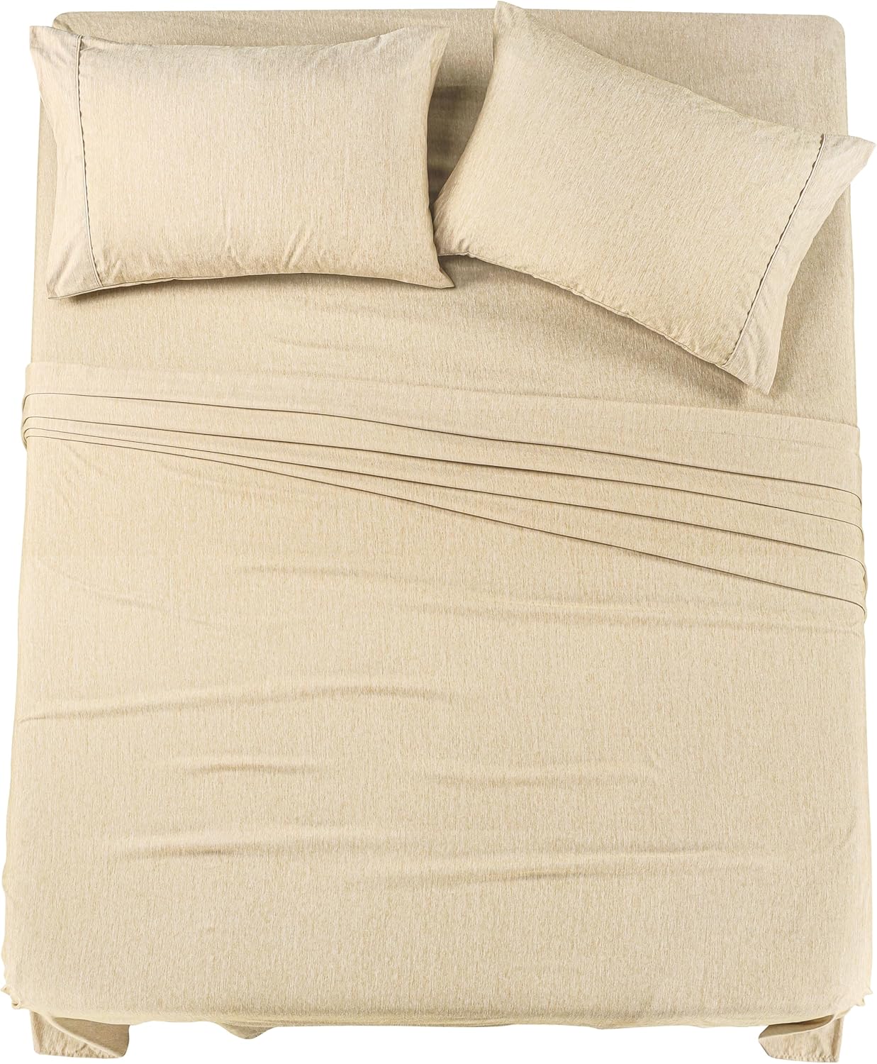 Utopia Bedding Queen Size Sheet Set – 4 Piece Bed Sheets, Soft and Breathable Microfiber, Includes 1 Fitted Sheet, 1 Flat Sheet and 2 Pillowcases – Oeko Tex (Grey)