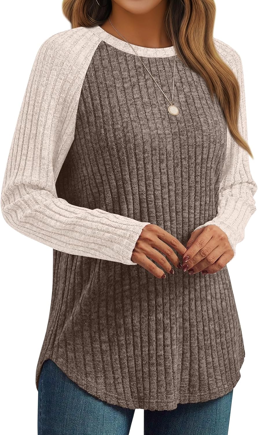 AUTOMET Womens Long Sleeve Shirts Fall Fashion Tops 2026 Blouses Dressy Sweaters Tunic Winter Clothes Casual Outfits