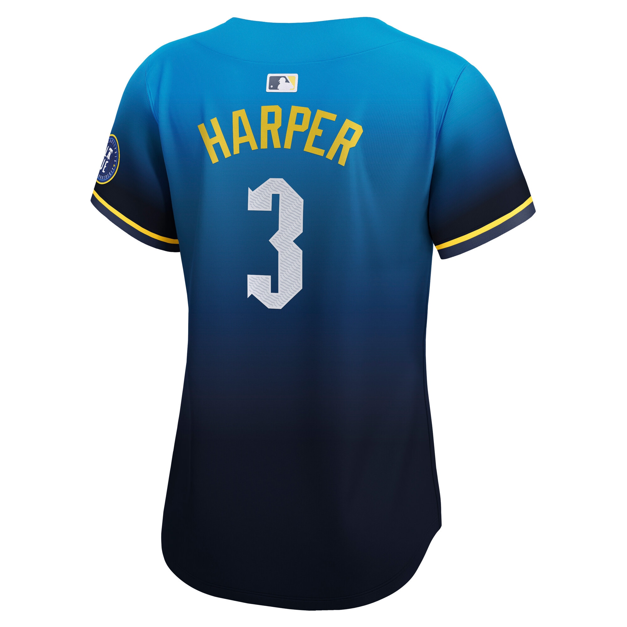 Women's Philadelphia Phillies Bryce Harper Nike Blue City Connect Limited Player Jersey