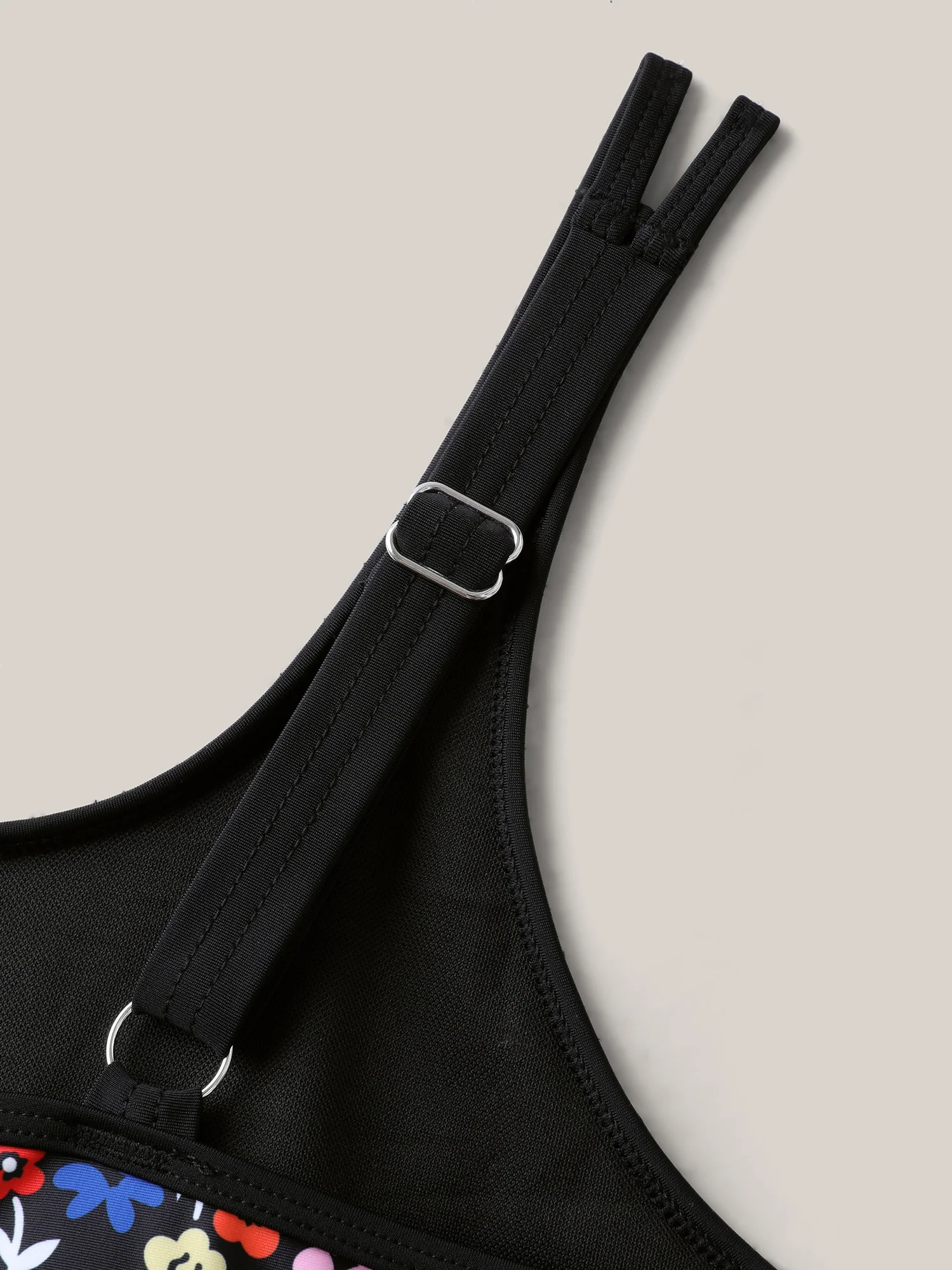 Florals Everywhere Fit and Flare Swim Dress