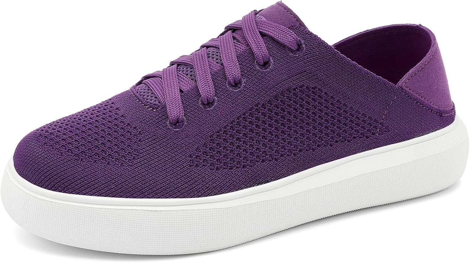 UBFEN Womens Fashion Sneakers Comfortable Slip On Shoes with Breathable Upper Lace-up Cozy Slipper for Work, Travel, Casual Outings