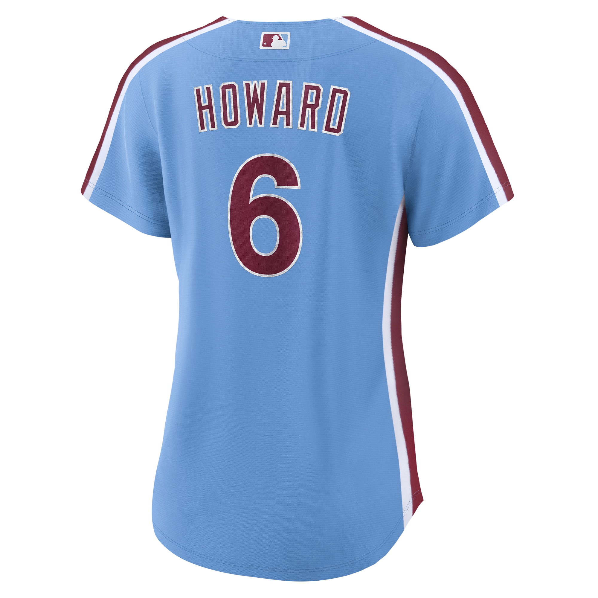 Women's Philadelphia Phillies Ryan Howard Nike Light Blue Replica Jersey