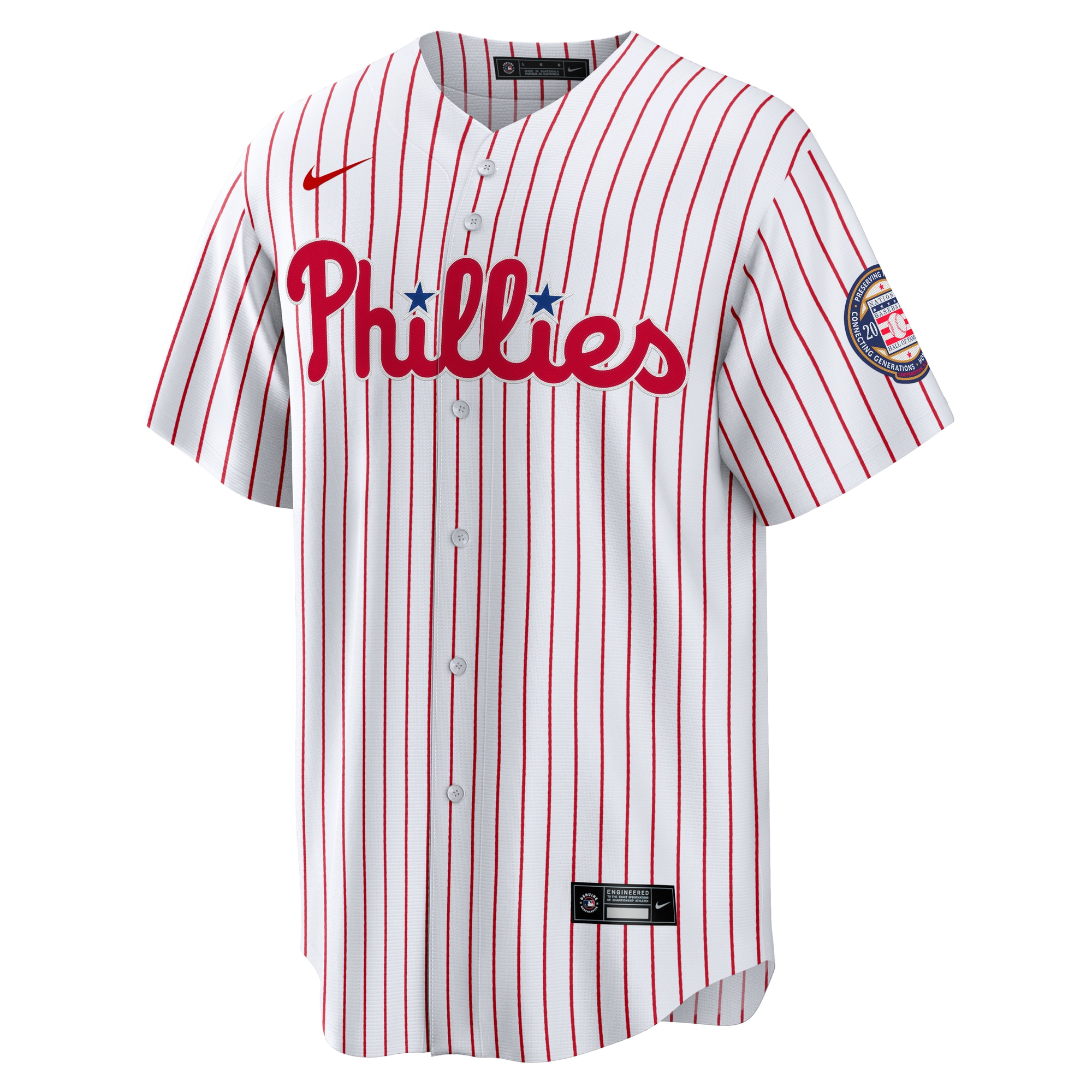 Men's Philadelphia Phillies Dick Allen Nike White 2025 Baseball Hall of Fame Name & Number Retired Replica Jersey