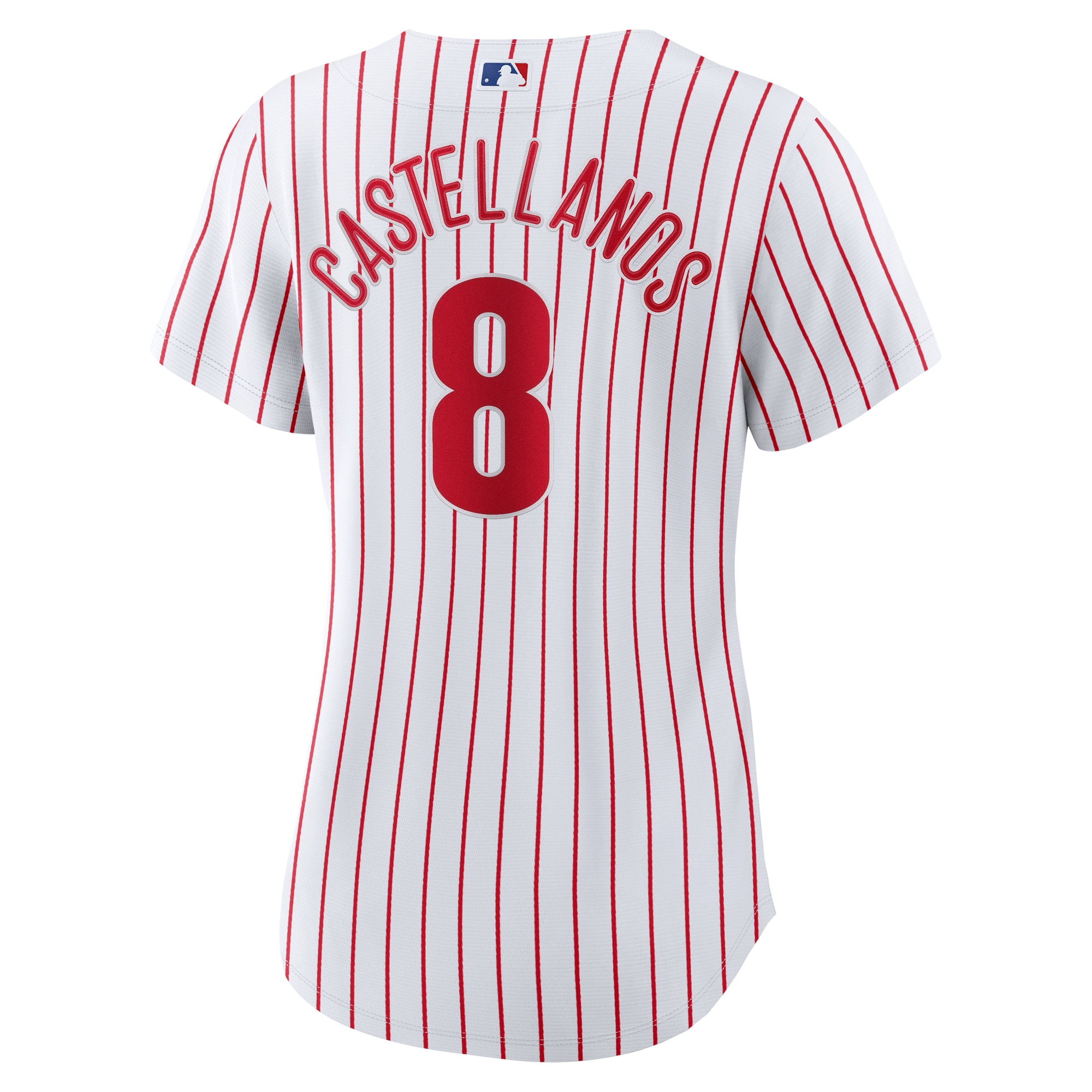 Women's Philadelphia Phillies Nick Castellanos Nike White Home Replica Player Jersey