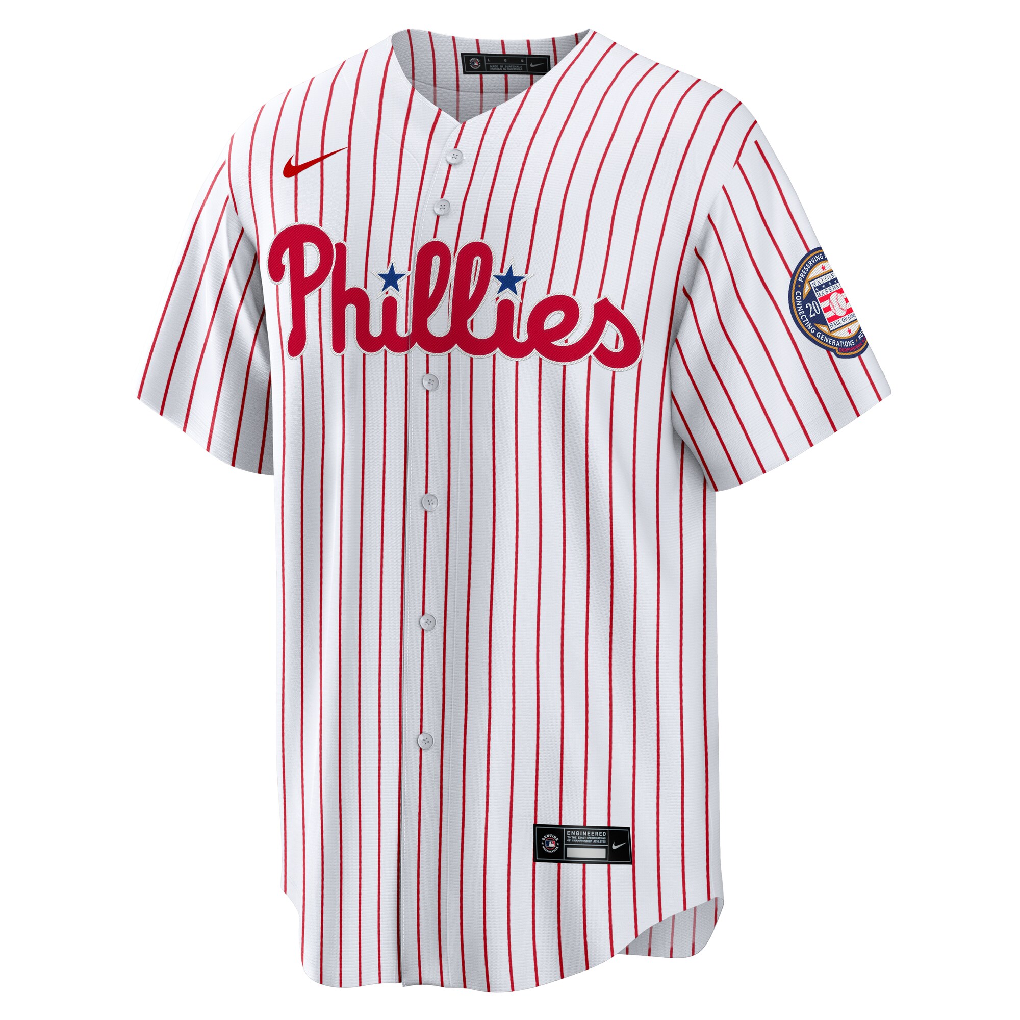 Men's Philadelphia Phillies Dick Allen Nike White 2025 Baseball Hall of Fame Name & Number Retired Replica Jersey