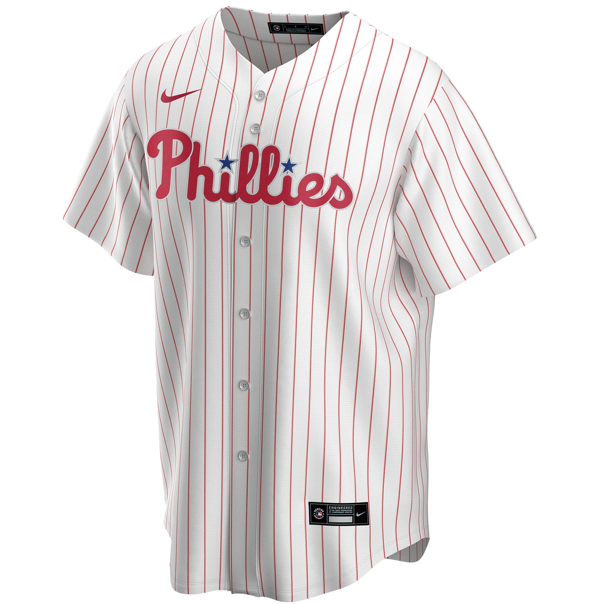 Men's Philadelphia Phillies Nike White Home Replica Custom Jersey