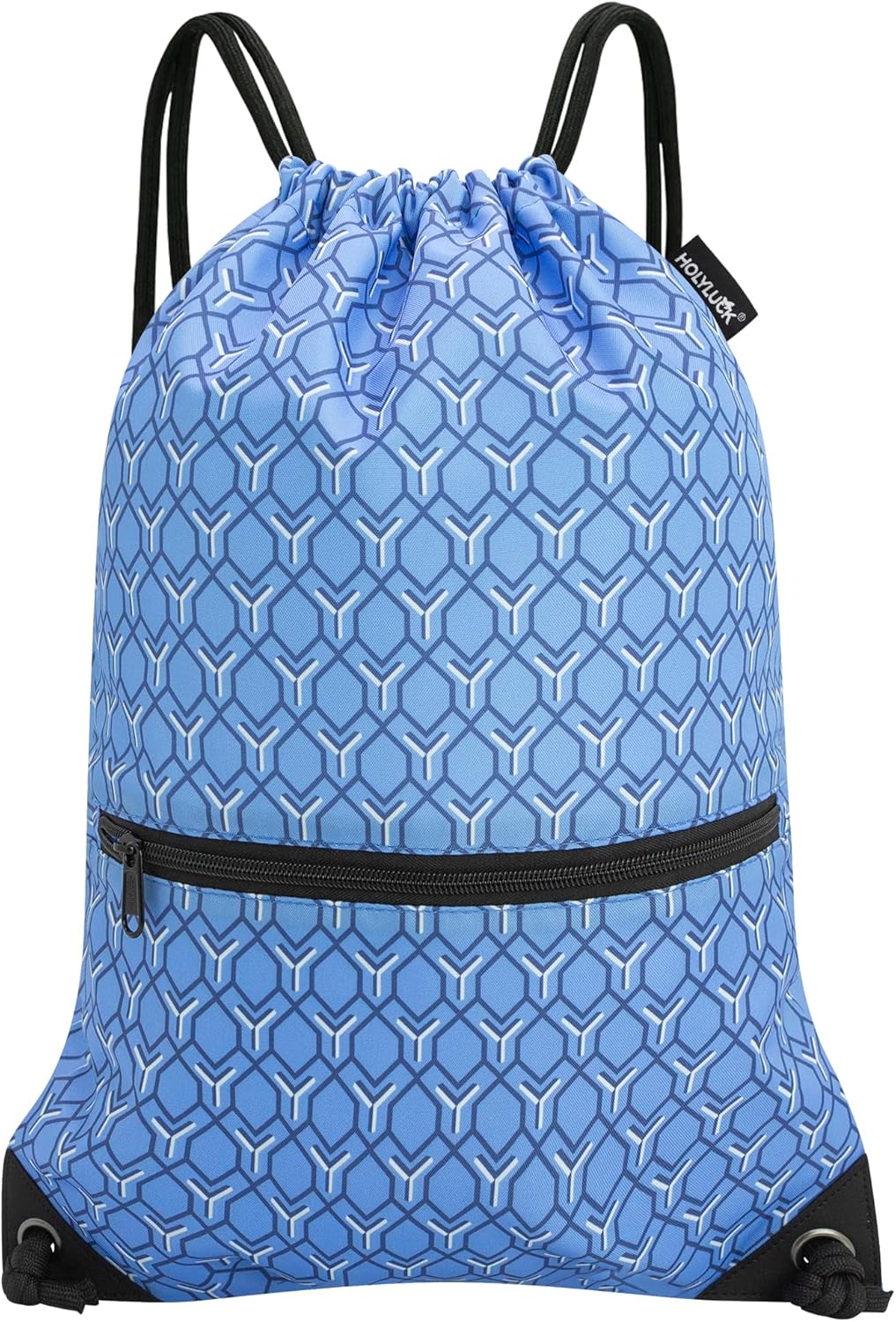 HOLYLUCK Drawstring Backpack Bag Sport Gym Sackpack