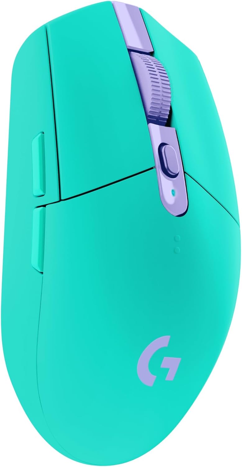 Logitech G305 Lightspeed Wireless Gaming Mouse, Hero 12K Sensor, 12,000 DPI, Lightweight, 6 Programmable Buttons, 250h Battery Life, On-Board Memory, PC/Mac - Black