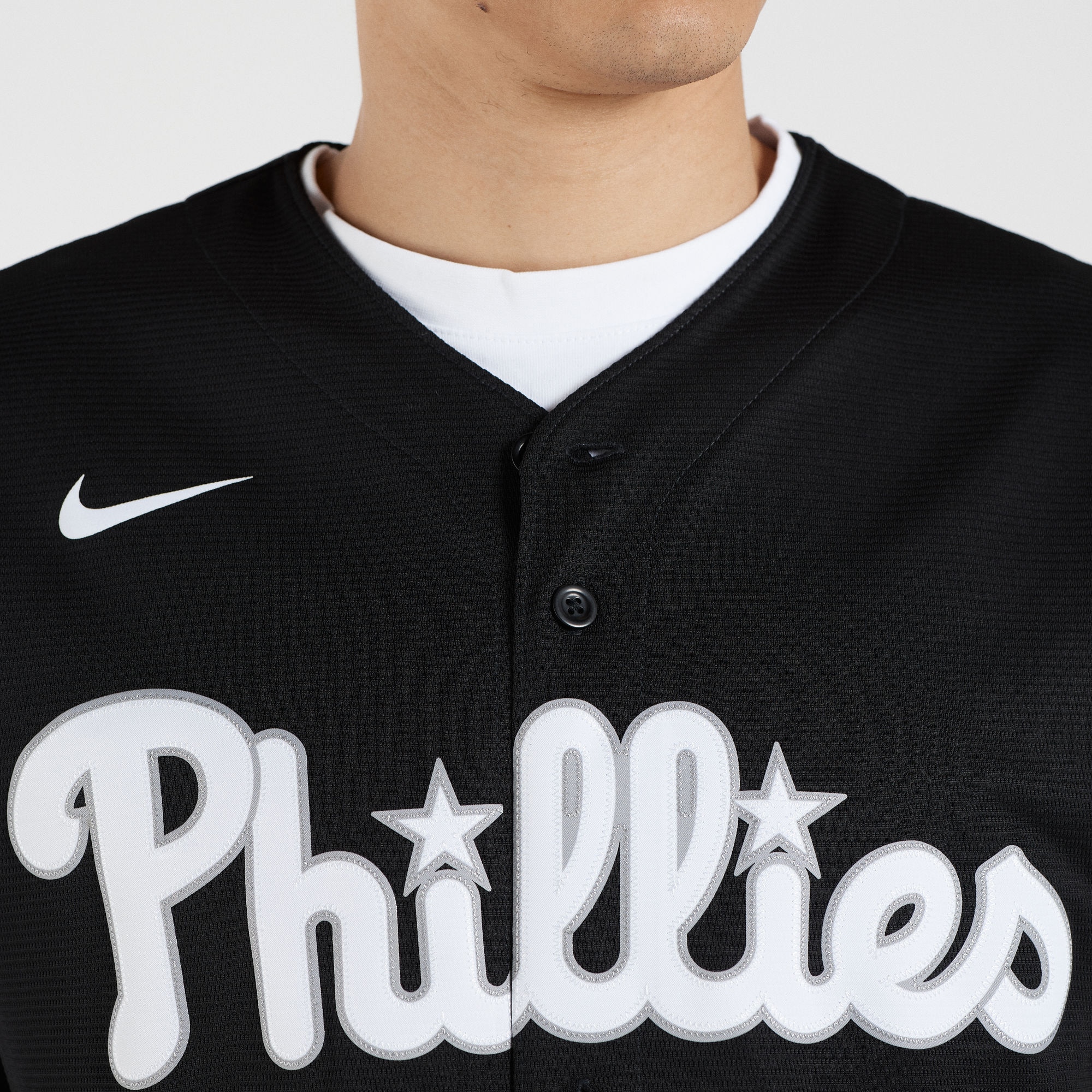 Men's Philadelphia Phillies Bryce Harper Nike Black  Replica Player Jersey