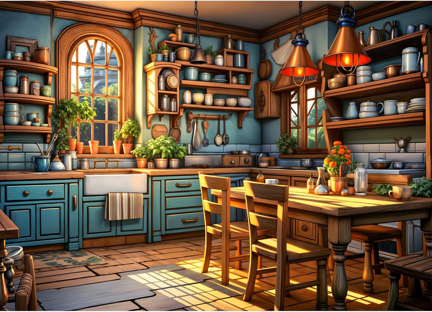 Owl Family Puzzles for Adults 1000 Pieces, Jigsaw Puzzles for Adults 1000 Piece, Challenging Game Toys, Impossible Puzzle, Family Decoration Puzzle