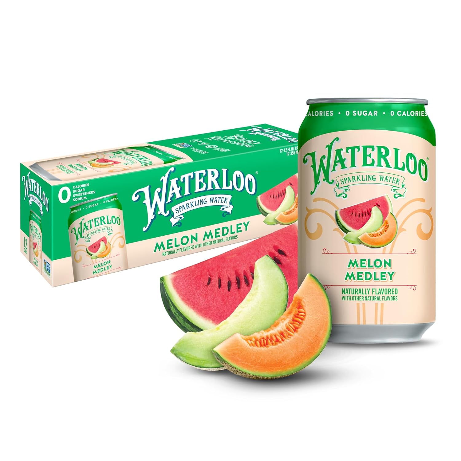 Waterloo Sparkling Water, Blackberry Lemonade Naturally Flavored, 12 Fl Oz Cans (Pack of 12) – Zero Calories and Zero Sugar or Sweeteners