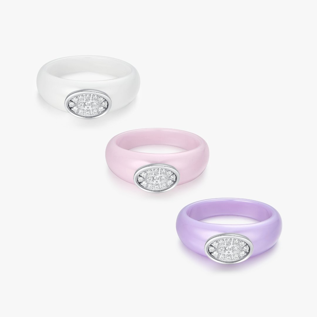 Ceramic Dome Ring
