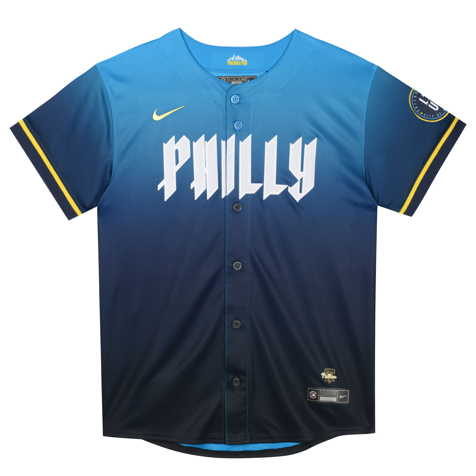 Preschool Philadelphia Phillies Nike Blue City Connect Jersey