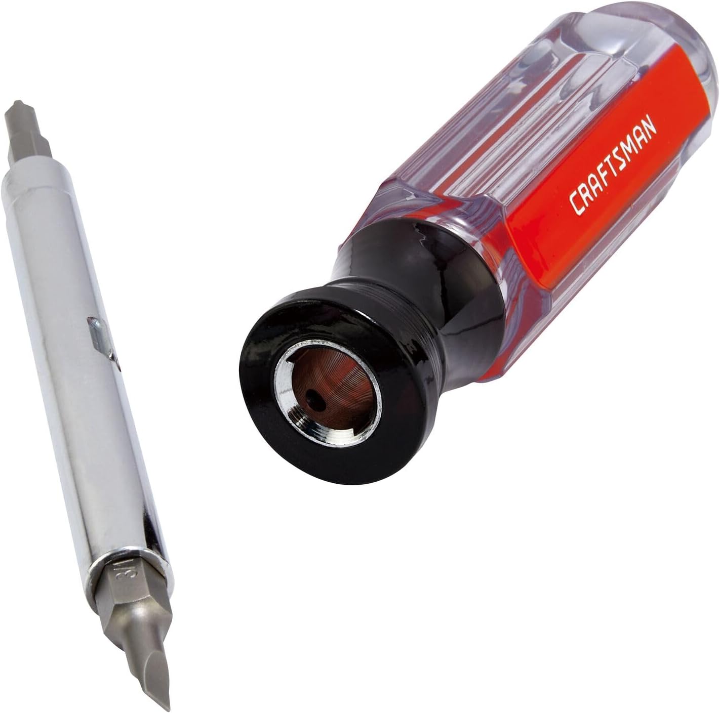 CRAFTSMAN Screwdriver Multi-Bit Set, 6 in 1, Acetate Handle (CMHT66052)