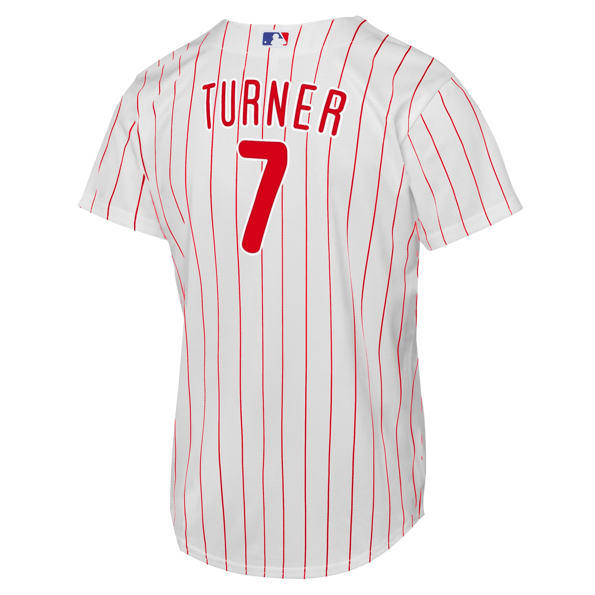 Youth Philadelphia Phillies Trea Turner Nike White Home Replica Player Jersey