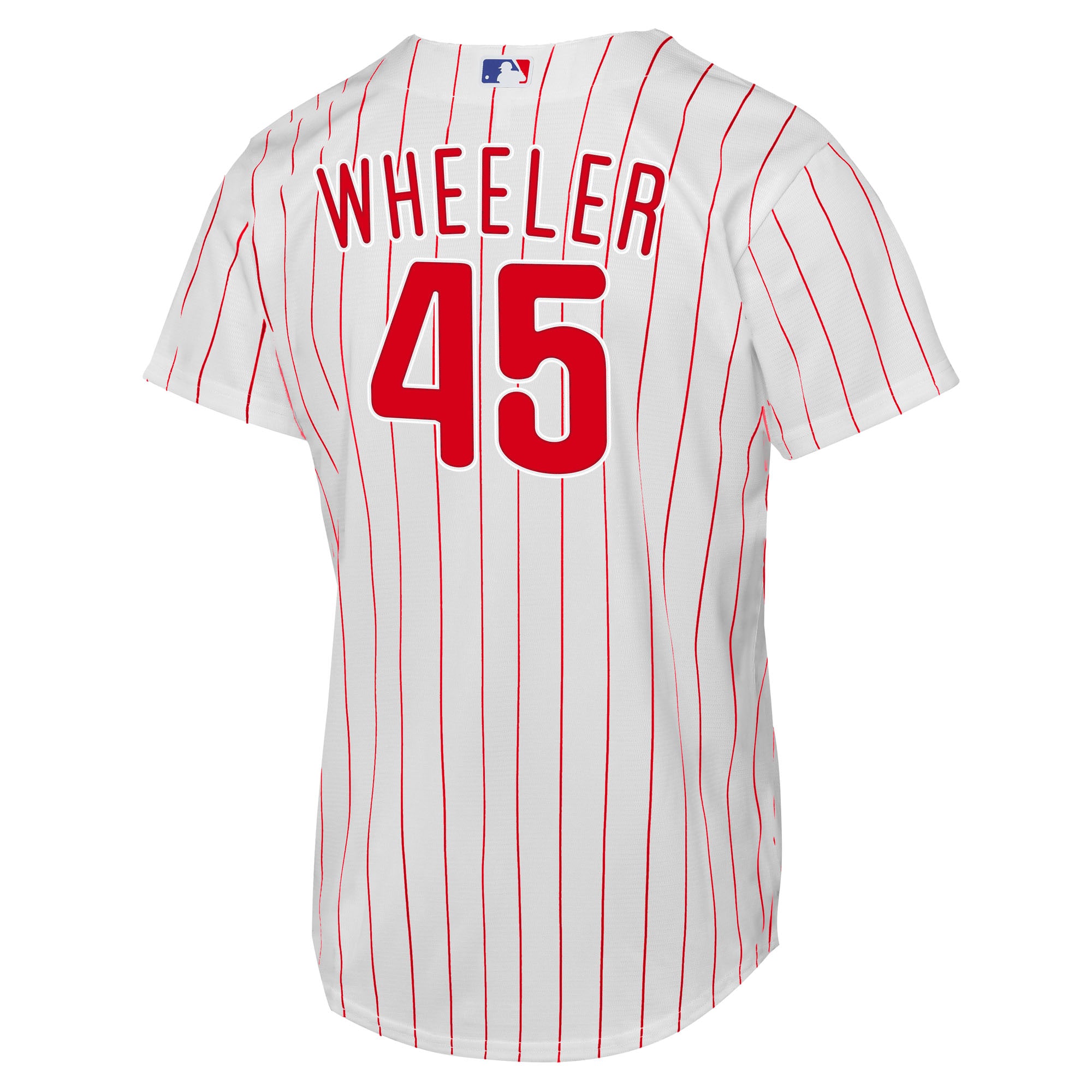 Youth Philadelphia Phillies Zack Wheeler Nike White Home Replica Player Jersey